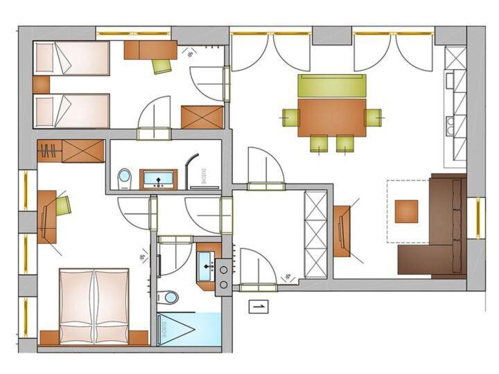 Appartement Schwab Ski In & Out Schladming Eksteriør billede